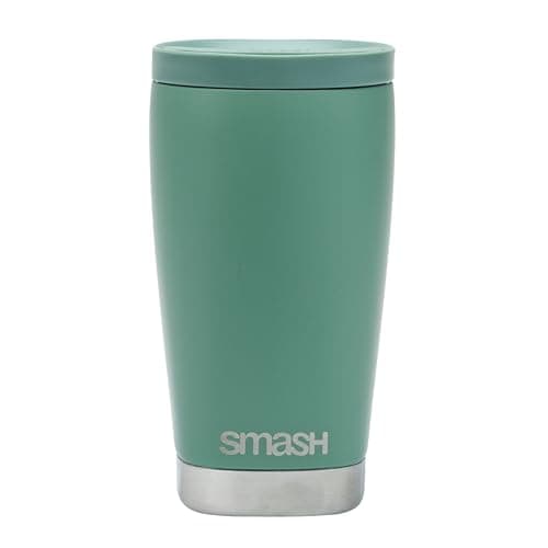 Image of Smash Stainless Steel Twist & Lock Travel Coffee Mug 350ml/ 12 fl oz Sage
