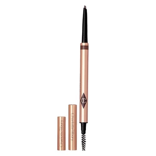 Image of Charlotte Tilbury Brow Cheat Micro Perfection Brow Pencil (0.05g Pencil, Natural Brown)