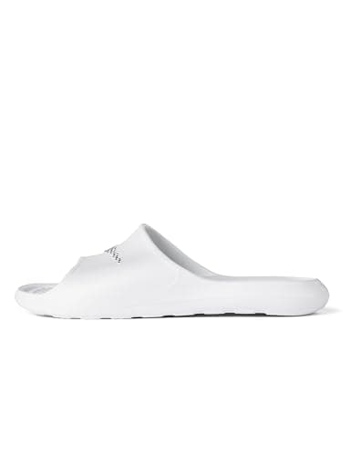 Image of NIKE Men's Victori One Slipper, White Black, 6 UK