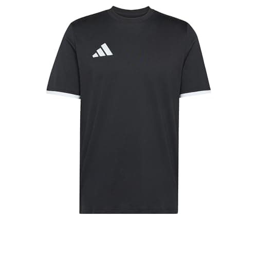 Image of adidas Men's Entrada26 Tee, Black/White, M
