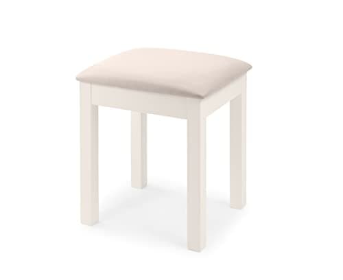 Image of Julian Bowen Maine Dressing Stool, Surf White