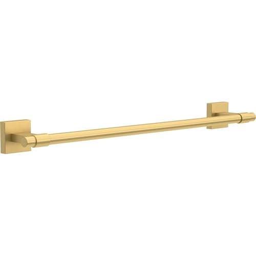 Image of Franklin Brass Maxted (1-Pack) 18' Towel Rack for Bathroom, Modern Gold Bar Holder Wall Mounted Rod, Hardware | Accessories MAX18-MG
