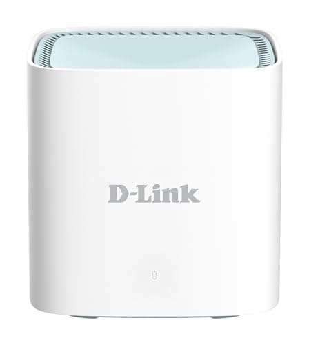 Image of D-Link M15-2 EAGLE PRO AI AX1500 Wi-Fi 6 Mesh System (2-Pack) with AI Wi-Fi/Traffic Optimiser, AI Parental Control, Gigabit Ports,1024 QAM, OFDMA, WPA3, Works with Alexa/Google Assistant