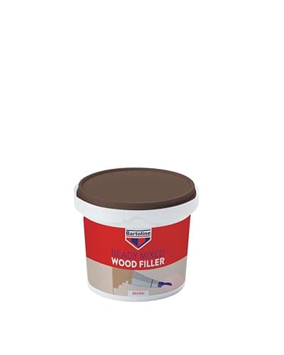 Image of Bartoline Ready Mixed Wood Filler Brown 500g – Durable & Easy-to-Use Filler for Interior & Exterior Wood Repairs