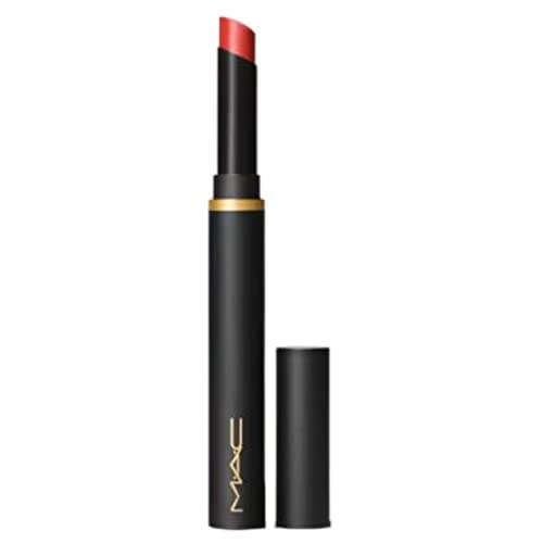 Image of MAC Powder Kiss Velvet Blur Slim Stick Lipstick No. 878 Dubonnet Buzz 2 g
