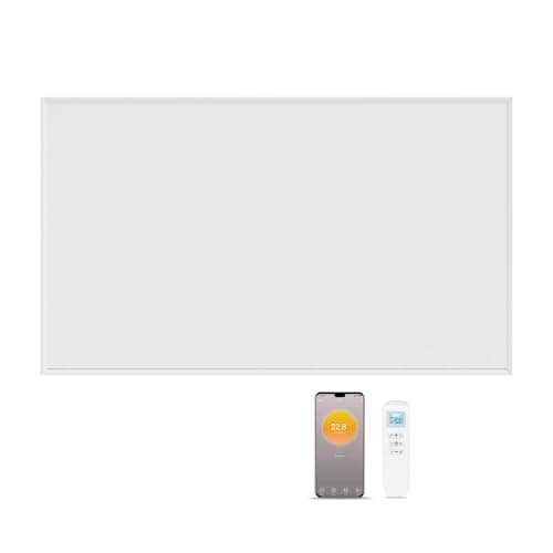 Image of byecold 900W Far Infrared Panel Electric Heater Panel Wall Mounted, Energy Efficient Electric Heater with WiFi Built-in Thermostat for Living Room/Bedroom -1218 * 768mm