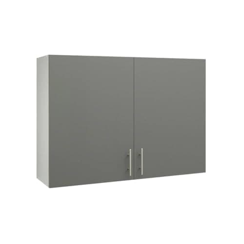 Image of JD Greta 1000mm Kitchen Wall Cabinet with Door – Wall Unit – Grey Matt – Modern Storage Cupboard