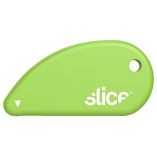 Image of Slice 00100 Safety Cutter Ceramic Knife | Coupons, Card, Paper, Parcels and Wrapping Paper Cutter Tool - Handy and Safe Tiny Cutting Tool That Fits Your Keyring