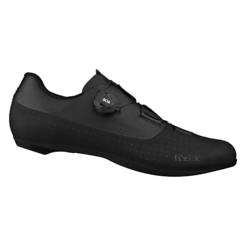 Image of Fizik R4 Tempo Overcurve Clip-in Cycling Shoes, Wide Fit, Black, Size 37 EU