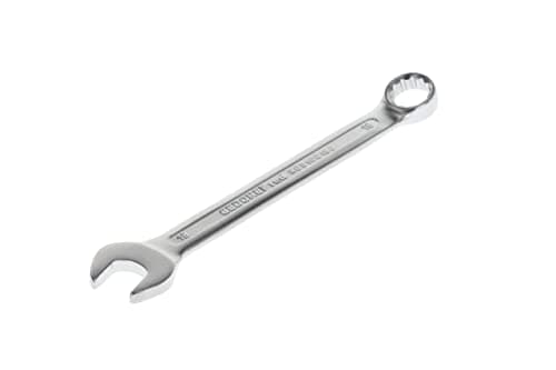 Image of GEDORE Red Combination Spanner SW 18 mm Matt Satin Finish Chrome Vanadium Steel Silver