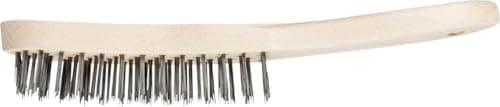 Image of PFERD HBU 43698004 Hand Brush 4 Rows Steel Wire Diameter 0.35 mm – Universal Use