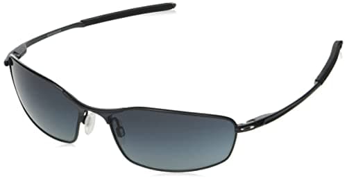 Image of OO4141 Whisker Sunglasses, Satin Light Steel/Prizm Grey Gradient, 60mm