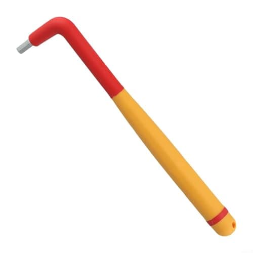 Image of VDE Standard L Shaped Hex Key with Full Dielectric Protection up to 1000V and Secure Fit in Tight Electrical Spaces (3MM)