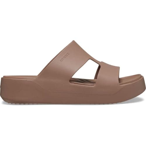 Image of Crocs Women's Getaway Platform H-Strap, Latte, 4 UK Women