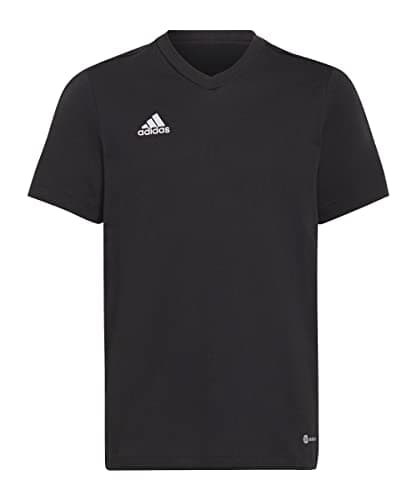 Image of adidas Unisex Kids Entrada 22 Tee, Black, 11-12 Years