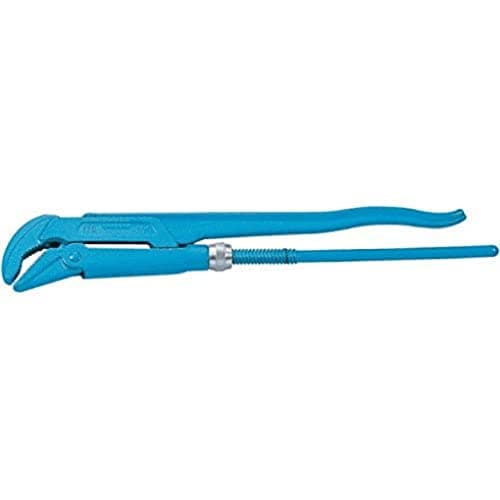 Image of Gedore 1761.1/2 1.1/2-Inch DIN5234 B Elbow Pipe Wrench - Blue
