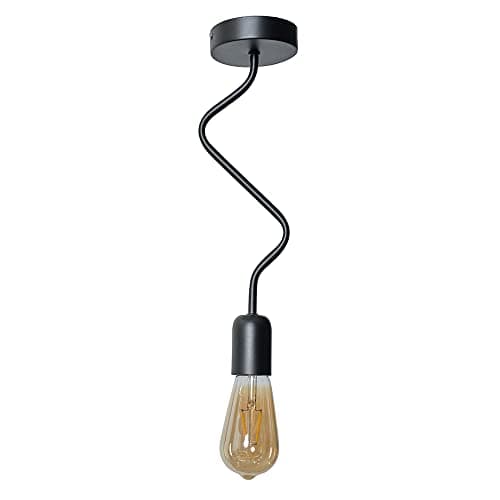 Image of MiniSun | Industrial Matt Black Ceiling Light Fitting | Ceiling Spots, Home Décor & Improvement Essential | Mains Wired