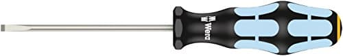 Image of Wera 05032003001 0.8 x 4 x 100 mm 3335 Stainless Steel Screwdriver for Slotted Screws - Silver