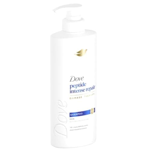 Image of Dove Peptide Intense Repair Damage Therapy Shampoo, 380ml, with Advanced Hair Care Formula for Severely Damaged Hair