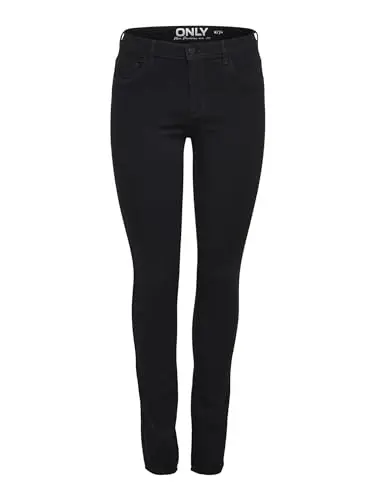 Image of ONLY Women's onlRAIN REG Skinny Jeans CRY6060 NOOS, Black, XL / 32L