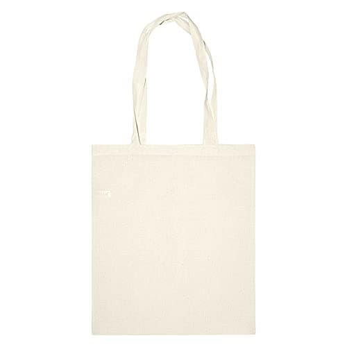 Image of IMFAA Medium(40x36+60) Cm Plain Tote Cotton Canvas Reusable Shoulder/Hand Tote Shopping Bags. (Pack-1, Natural)