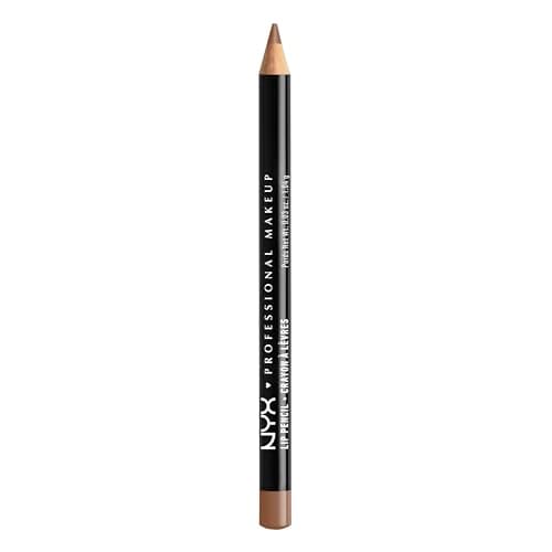 Image of NYX Professional Makeup Slim Lip Pencil, Creamy Long-Wearing Lip Liner to Prevent Bleeding, Buttery-Soft Precision Pencils for Defined Lips, Shade: 811 Nutmeg