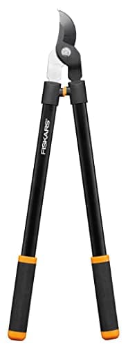 Image of Fiskars Bypass tree pruner for fresh wood, Non-stick coating, Hardened Precision Steel, Length: 81 cm, Black, L11, 1027541