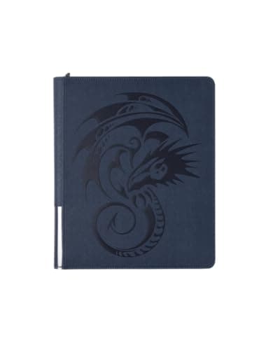 Image of DRAGON SHIELD: 9 Pocket Zipper Pocket Card Binder for Cards Midnight Blue