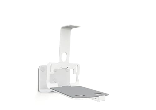 Image of Vogel's SOUND 3205 - Speaker wall mount for SONOS PLAY 5, Denon HEOS 5, Denon HEOS 7 and others - Swivel 70 degrees, Tilt 10 degrees - White