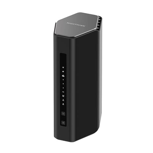 Image of NETGEAR Nighthawk Tri-band WiFi 7 Router (RS500) – security features, BE12000 wireless speed (up to 12 Gbps) – covers up to 2500 sq.ft., 120 devices – 2.5 GB internet port