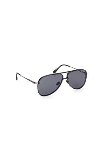 Image of Occhiali da sole tom ford leon ft1071/s 01a - 62/12/140