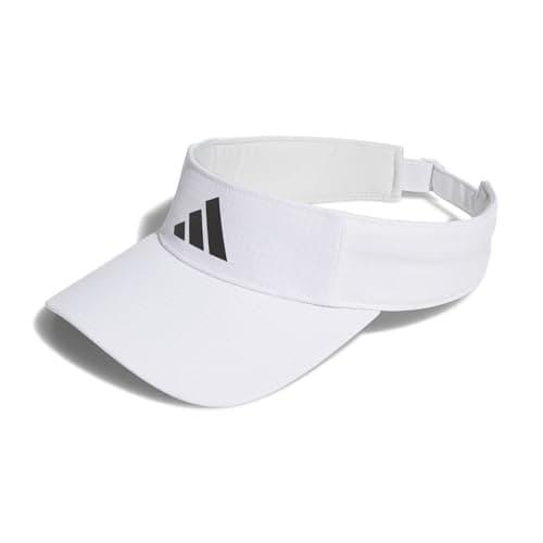 Image of adidas Men's Tour Visor, White, M-L