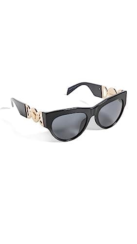 Image of Versace Sunglasses VE4440U GB1/87 Woman color Black lens grey size 56 mm