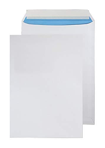 Image of Blake Environmental - Biodegradable & Recycled Envelopes C4 (324 x 229mm) - Pack of 250 - Premium 110GSM - FSC Certified - Peel & Seal White Envelopes C4 - Stationery & Business Supplies (FSC066)