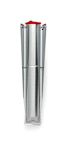 Image of Brabantia - Metal Ground Spike - with Handy Closure Cap - Corrosion Resistant Galvanized Steel - Ready to Go - Top Spinner - Rotary Dryer - Lift-O-Matic - Ø 45 mm