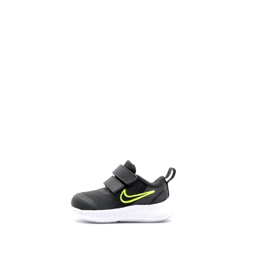Image of NIKE Unisex Kids Nike Star Runner 3 Sneaker, Dk Smoke Grey Black Black 01, 4.5 UK Child