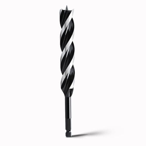 Image of hsawbit Wood Drill Bits, 26mm x 230mm Auger Drill Bit Extra Long Drill Bits Wood Plastic, Drywall Woodworking Hole Drill Bit