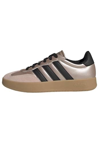 Image of adidas Women's BARREDA Shoes, Sandy Pink met./core Black/Gum 3, 7 UK