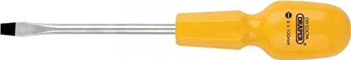 Image of Draper DIY Series 21685 100mm/ 6mm Cabinet Pattern Plain Slot Screwdriver