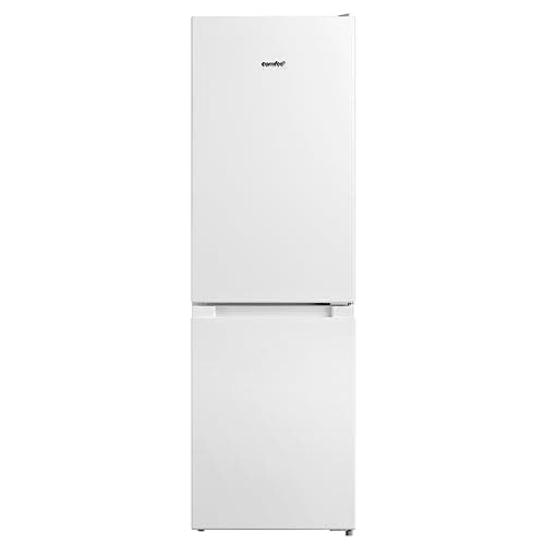Image of COMFEE' RCB169WH2(E) 174L 70/30 Freestanding Fridge Freezer, 150cm Height, Low Frost, 4-Star Freezer, Quiet 39dB, Adjustable Thermostat, LED Light, Reversible Door, White