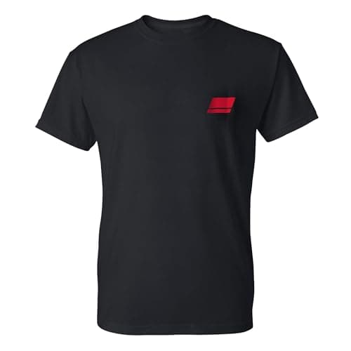 Image of Patch Logo Short Sleeve T-Shirt-Black-L