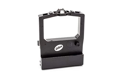 Image of vhbw Ribbon Cartridge Compatible with OKI Microline 8358, 591, 590, 521, 520, 390, 182, ML182 Dot Matrix, Receipt Printer - Black Ink Ribbon