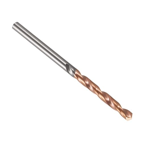 Image of PATIKIL 2.1mm Drill Bit, Carbide Twist Jobber Bits Straight Shank 130° for Drilling Hard Metal Alloy Steel Stainless Steel Titanium Alloys - 1 Pack