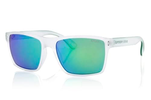 Image of Superdry Kobe 183 Matte Crystal Green Mirrored lenses