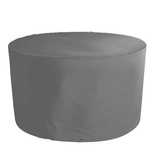 Image of Bosmere Protector 6000 | Circular Garden Table Cover | D 102cm H 71cm | 100% Waterproof, UV Protected, Heavy Duty 600D | 6 Year Guarantee | U540