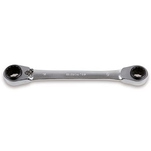 Image of Beta 1920070 Model 192/S2 Reversible Ratcheting Offset Bi-Hex Ring Spanner, Set of 2