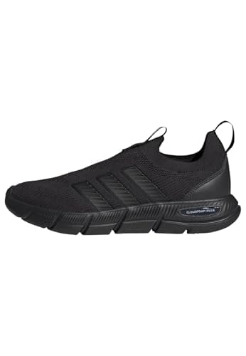 Image of adidas Men's Cloudfoam Flex Slip ON Shoes, core Black/core Black/Carbon, 9 UK