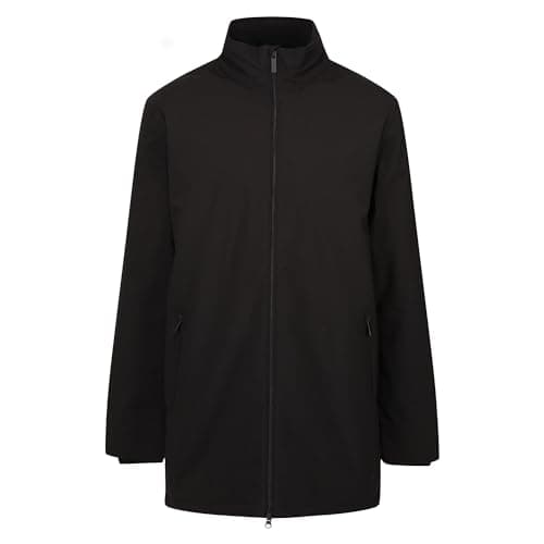 Image of Regatta Professional Mens Hampton Waterproof Jacket Raincoat, Black, S EU