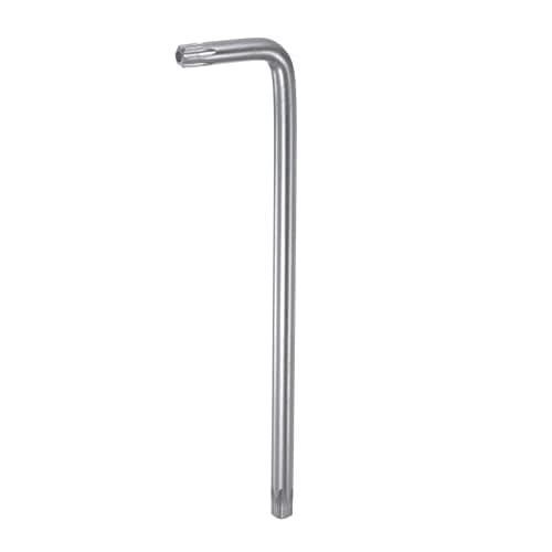 Image of sourcing map T45 Tamper Proof Torx Star Key Bit Wrench L Shape 6.3" Long Arm High Carbon Steel Hand Tool for Automotive/Daily Repairs