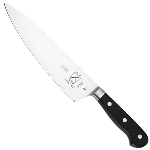 Image of Mercer Culinary M23510 Renaissance 8-Inch Stainless Steel Forged Chef's Knife, Black